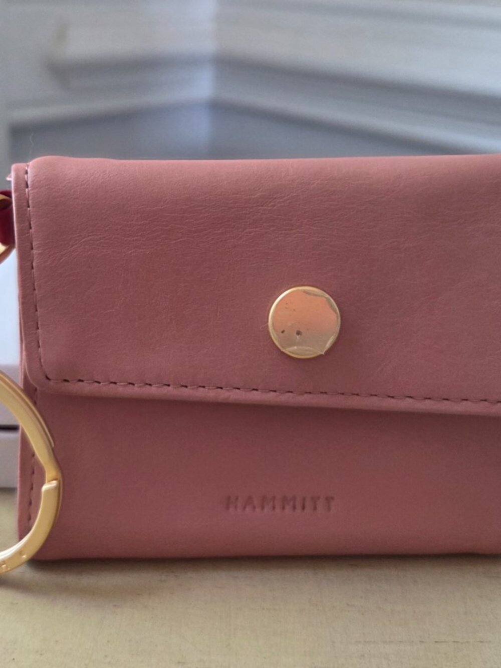 Hammitt Sorbet Pink Keychain Wallet - Picture 4 of 5